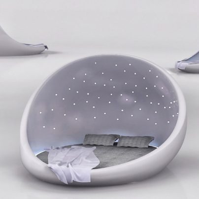 The Cosmos Bed Lets You Sleep Under The Stars Without Going Outside