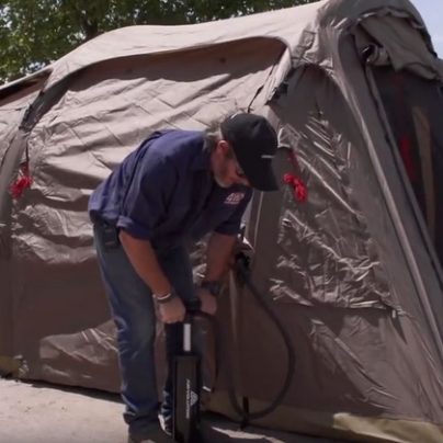 Set Up a Tent in Just 1 Minute with the Darche Air-Volution Tent