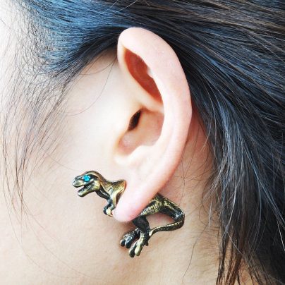These Dinosaur Earrings Are Simply Adorable