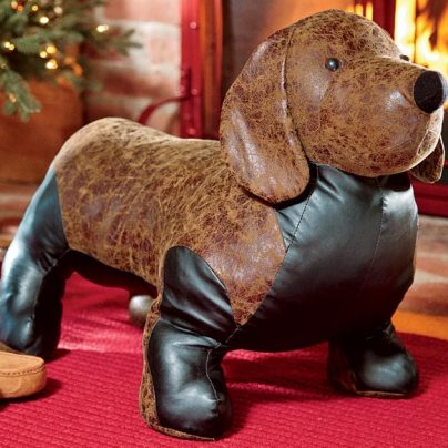 Whimsical Dog, Pig And Donkey Ottomans