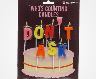 Don’t Ask My Age Birthday Candles