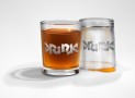 Drink / Drunk Bottoms Up Shot Glasses