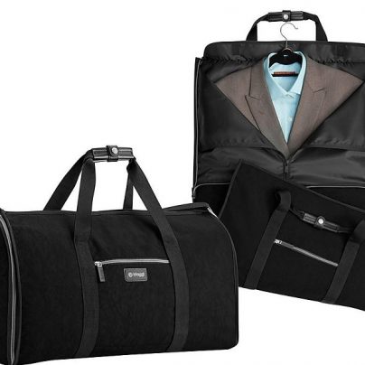 Have A 2-In-1 Garment Bag And Duffle Bag With The Biaggi Hangeroo!