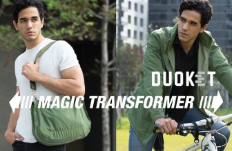 The DUOKET Transforms From A Bag To A Jacket In Seconds!