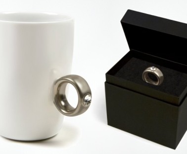 Engagement Ring 2-Carat Coffee Mug