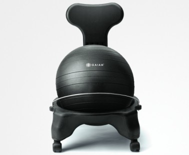 Improve Your Posture With The Balance Ball Chair by Gaiam