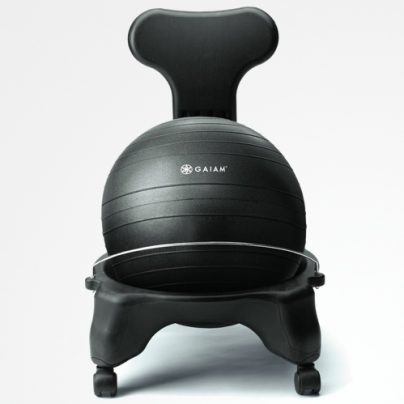 Improve Your Posture With The Balance Ball Chair by Gaiam