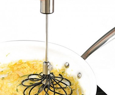 The Express Whisk Is an Up-And-Down Rotary Whisk That Lets You Lightly Press on the Handle to Turn It