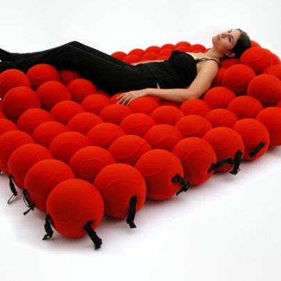 The Feel Deluxe – A Very Unique Seating System Made Of Balls