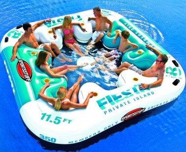 Fiesta Private Inflatable Island