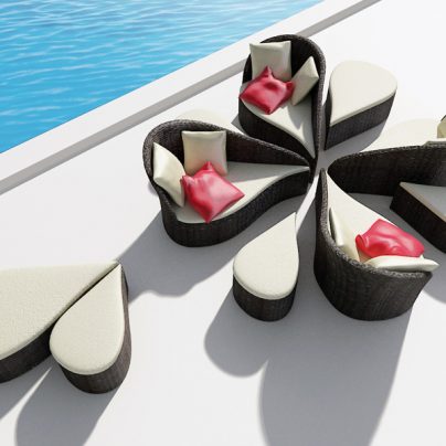 Multi-Shaped Patio Furniture – Fiore by B-alance