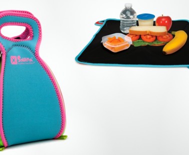 The Neoprene Lunchbox that Converts into a Placemat