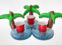 Floating Palm Island Drink Holder
