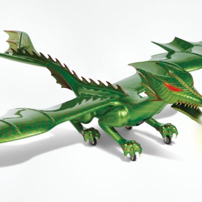This Jet Powered RC Dragon Flies and Breathes Fire