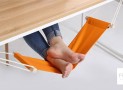 An Under-Desk Foot Hammock