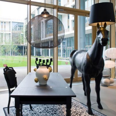 Life-Size Horse Lamp