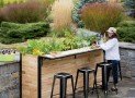 Outdoor Garden Bar and Patio Planter Serves Up The Fresh