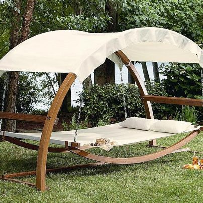 Outdoor Patio Arch Swing