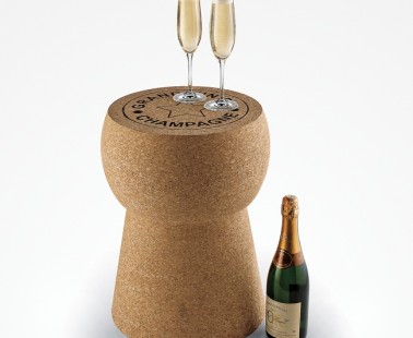 Giant Champagne Cork Stool/Table