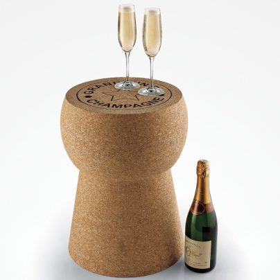 Giant Champagne Cork Stool/Table