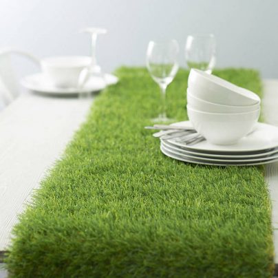 Artificial Grass Table Runner