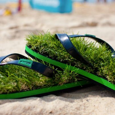 Walk On Grass. Anywhere, Anytime