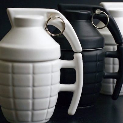 Pull The Pin On Bad Mornings With The Grenade Mug