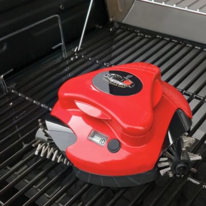 Make Your Lazy Sunday BBQ Even Lazier With The Grill Cleaning Robot