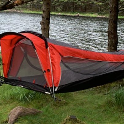 Get a Hammock, Tent, Air Mattress, and Sleeping Bag All in One