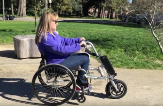 The Firefly Electric Handcycle Turns Your Wheelchair into a Speed Machine