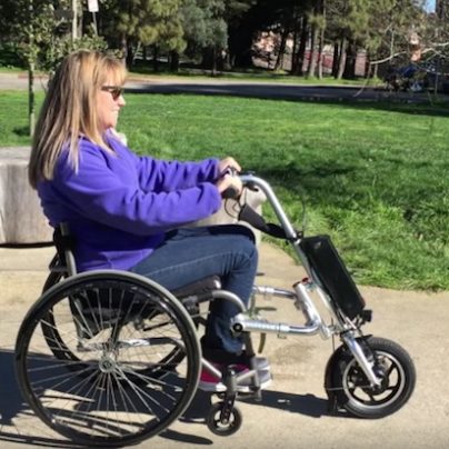 The Firefly Electric Handcycle Turns Your Wheelchair into a Speed Machine