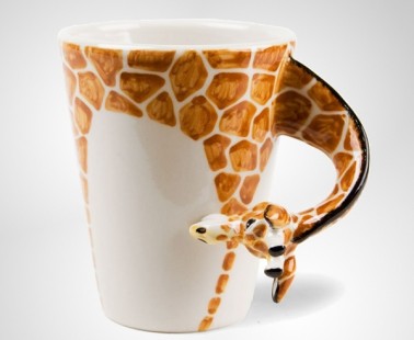 Giraffe Handmade Coffee Mug