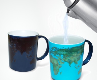 Heat-Sensitive Day and Night Coffee Mug