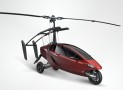 The Helicycle: A Motorcycle that Converts into a Gyrocopter