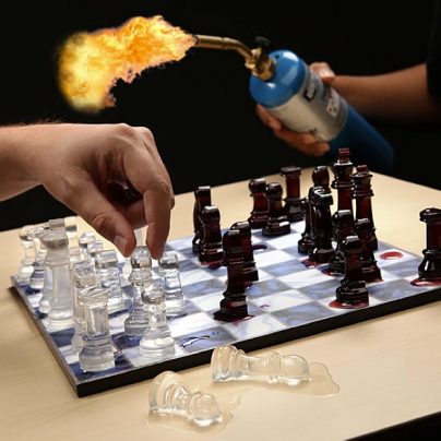 Speed Chess You Don’t Need A Timer For – Your Pieces Will Just Melt