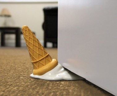 Dropped Ice Cream Cone Door Stopper