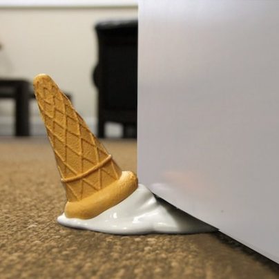 Dropped Ice Cream Cone Door Stopper