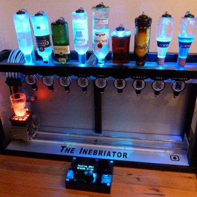 Arduino Powered Cocktail Machine That Makes Any Drink