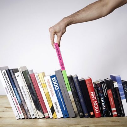 Invisible Bookend by Paul Cocksedge
