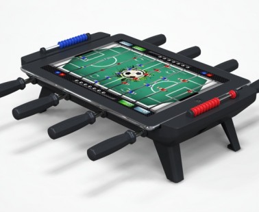 This Gadget Turns Your iPad Into A Foosball Table