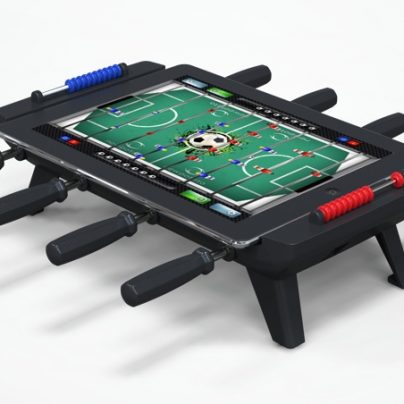 This Gadget Turns Your iPad Into A Foosball Table