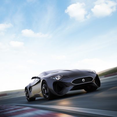 The Jaguar XKX Concept Car