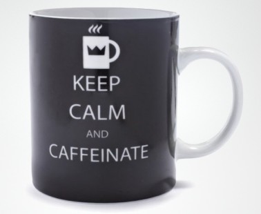 Keep Calm And Caffeinate Coffee Mug