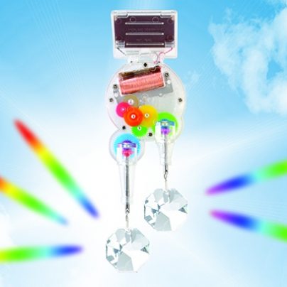 Solar Powered Double Rainbow Maker