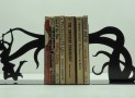 Creative Metal Art Bookends To Add Attention To Your Prized Collection