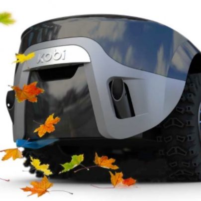 Meet Kobi, The Fully Automatic Robot That Keeps Your Yard Clean All-Year Long