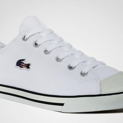 Lacoste Shoes With American Flag