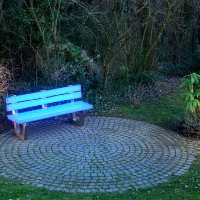 Light Up LED Bench