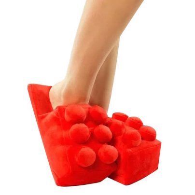 LEGO Slippers Will Spare Parents The Pain Of The Plastic Pieces