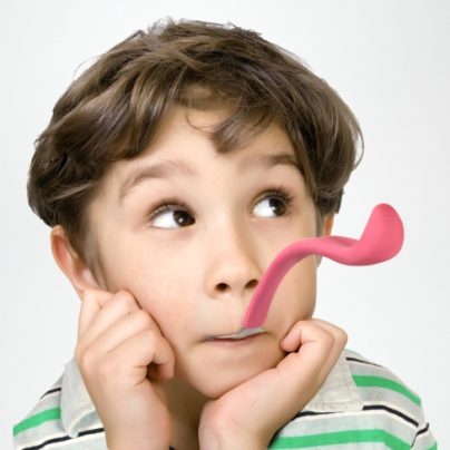 Lickety Tongue-Shaped Spoon